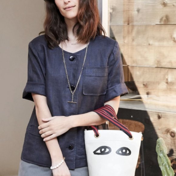 Clare V. Petite Baleine Bag